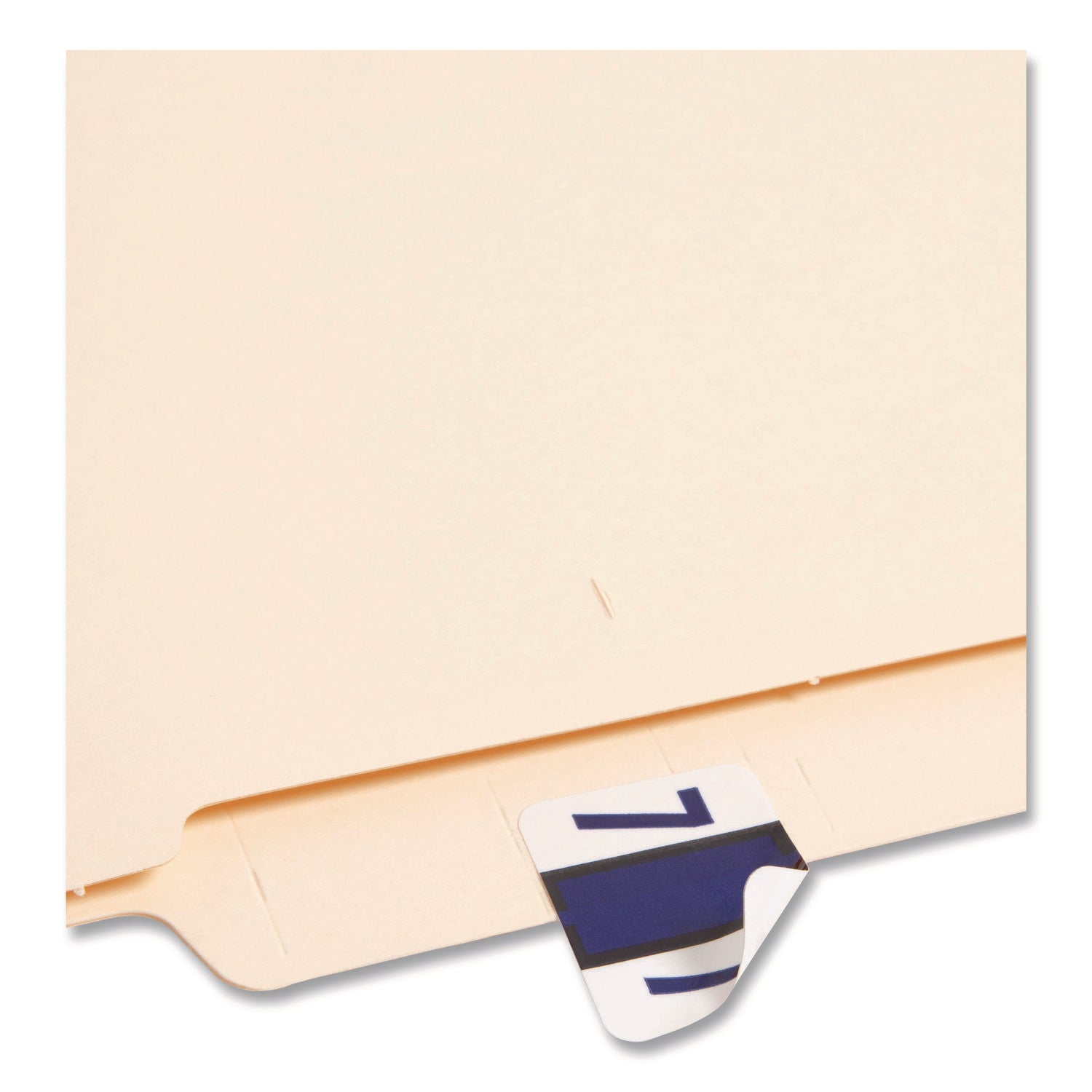 Smead BCCRN Bar-Style Color-Coded Labels - 7 - x 1 1/4" Width x 1" Length - Purple - Laminated - 500 / Roll