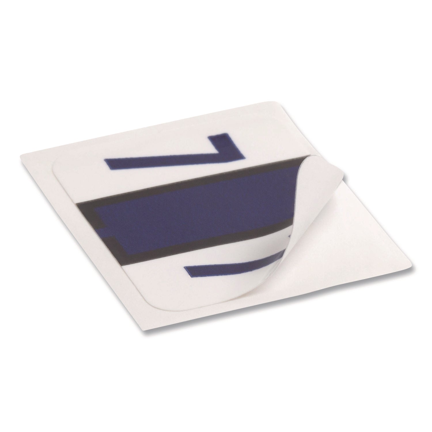 Smead BCCRN Bar-Style Color-Coded Labels - 7 - x 1 1/4" Width x 1" Length - Purple - Laminated - 500 / Roll
