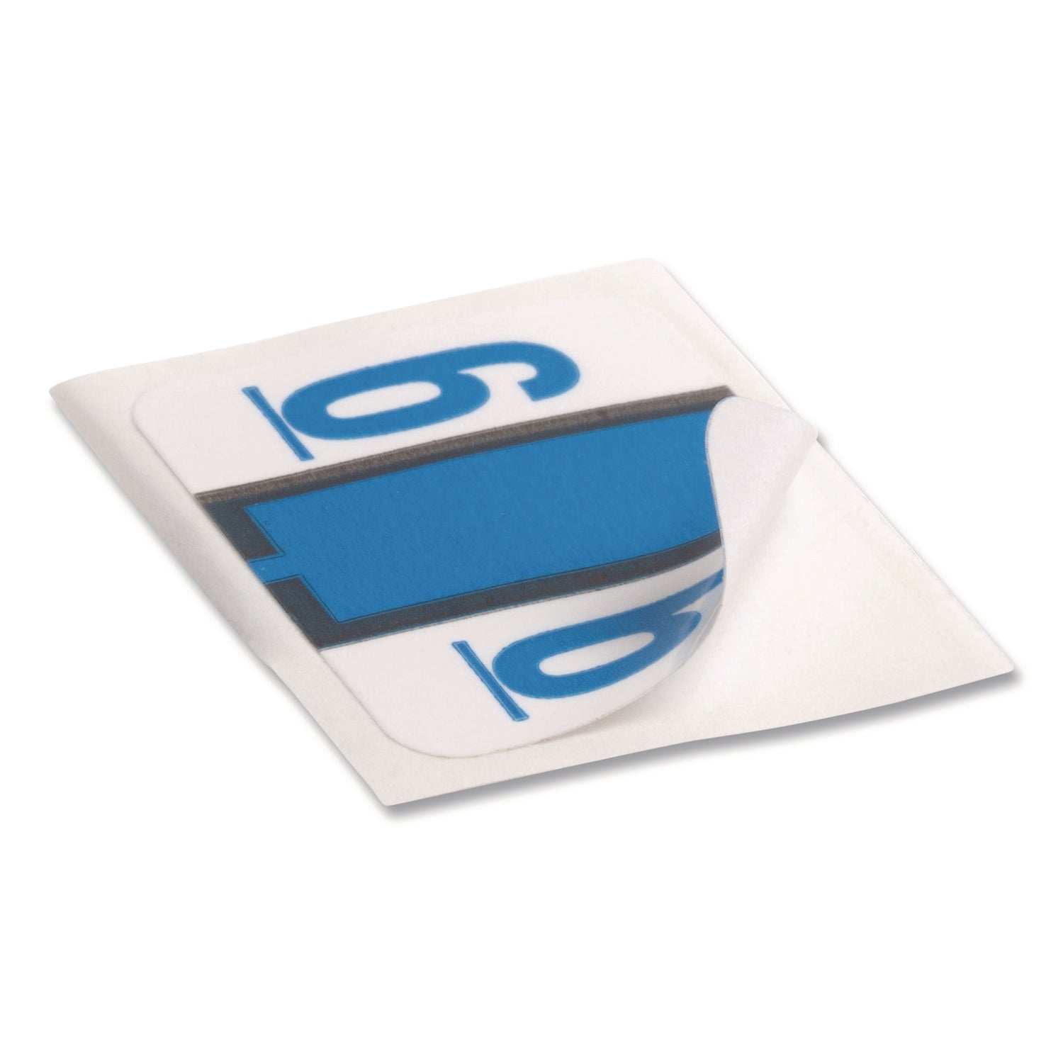 Smead BCCRN Bar-Style Color-Coded Labels - 6 - x 1 1/4" Width x 1" Length - Blue - Laminated - 500 / Roll