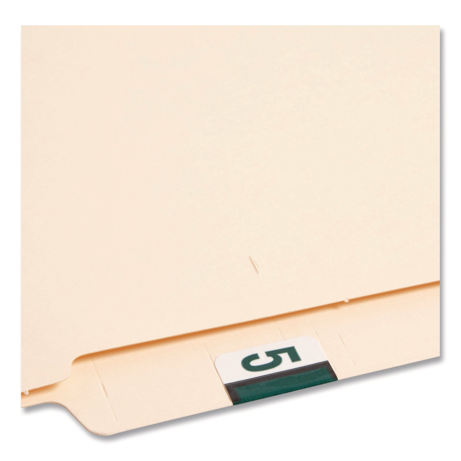 Smead BCCRN Bar-Style Color-Coded Labels - 5 - x 1 1/4" Width x 1" Length - Dark Green - Laminated - 500 / Roll