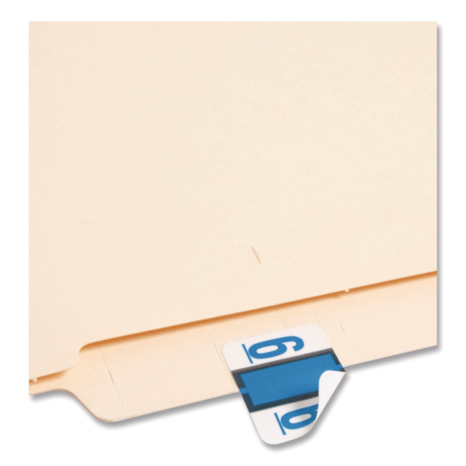 Smead BCCRN Bar-Style Color-Coded Labels - 6 - x 1 1/4" Width x 1" Length - Blue - Laminated - 500 / Roll