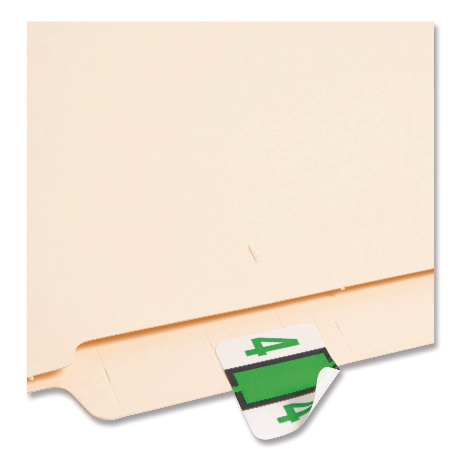Smead BCCRN Bar-Style Color-Coded Labels - 4 - x 1 1/4" Width x 1" Length - Light Green - Laminated - 500 / Roll