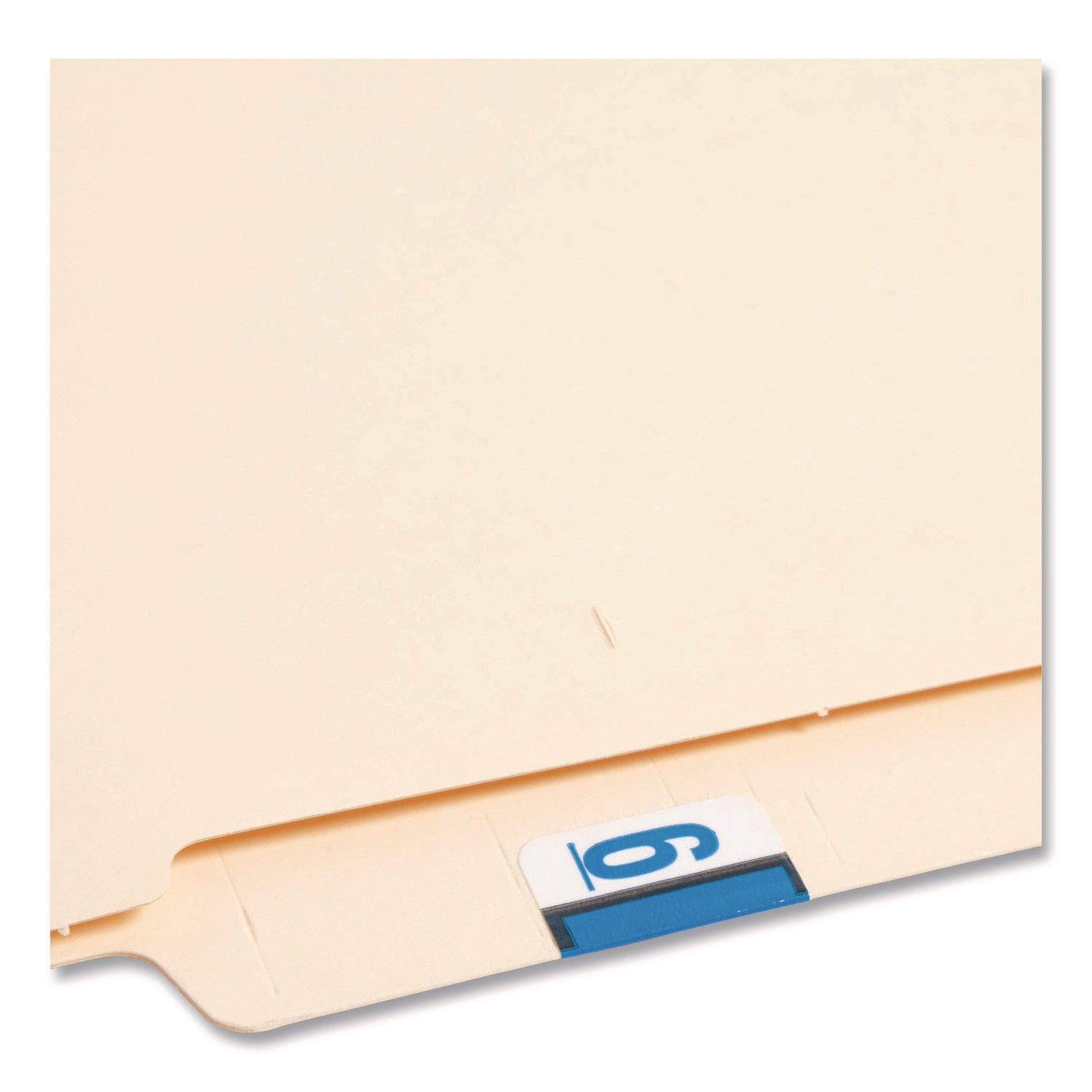 Smead BCCRN Bar-Style Color-Coded Labels - 6 - x 1 1/4" Width x 1" Length - Blue - Laminated - 500 / Roll