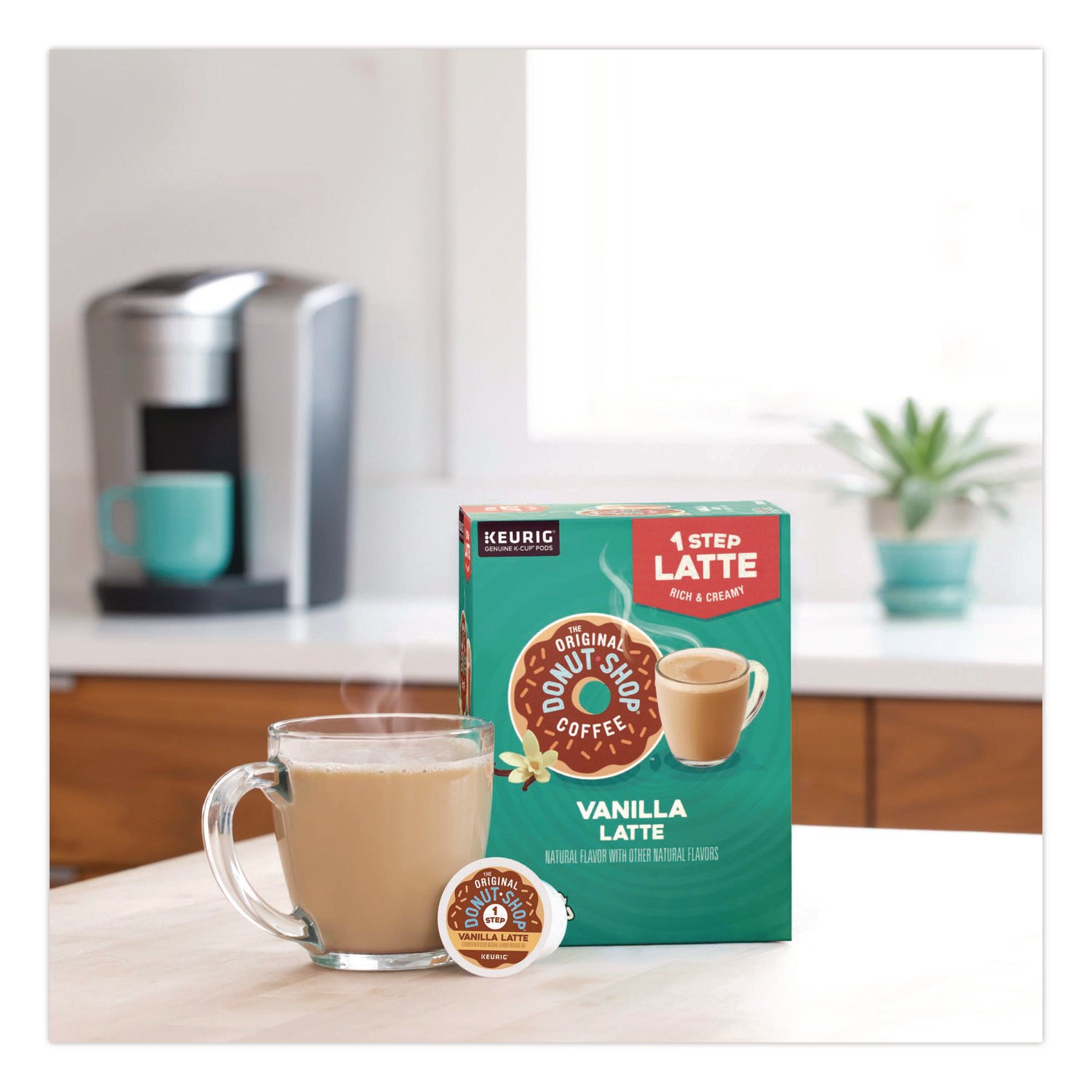 Diedrich K-Cup TODS 1-Step Latte K-Cups - 20 K-Cup - K-Cup - Columbian, Vanilla - 20 / Carton