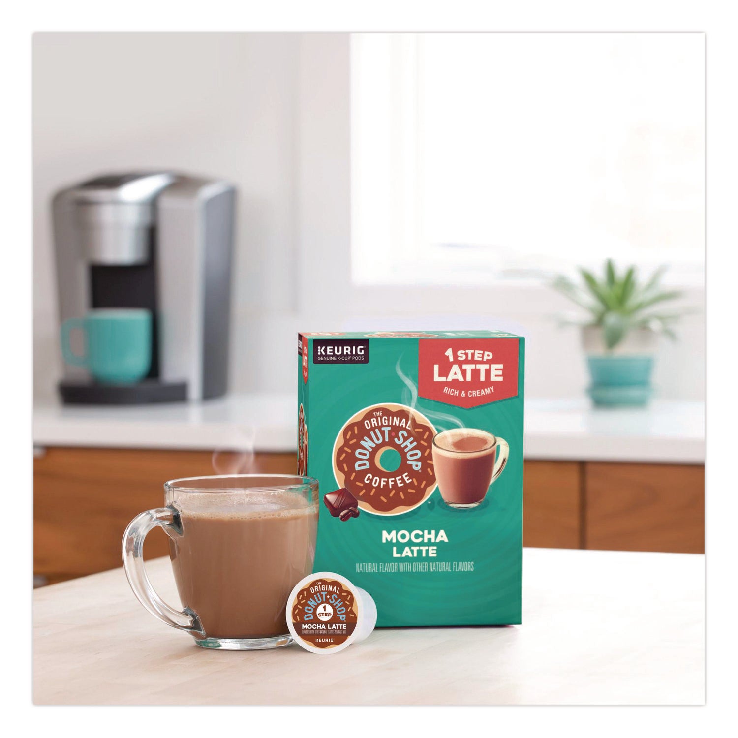 Diedrich K-Cup TODS 1-Step Latte K-Cups - 20 K-Cup - K-Cup - Columbian, Mocha - Kosher - 20/Box - 4 / Carton