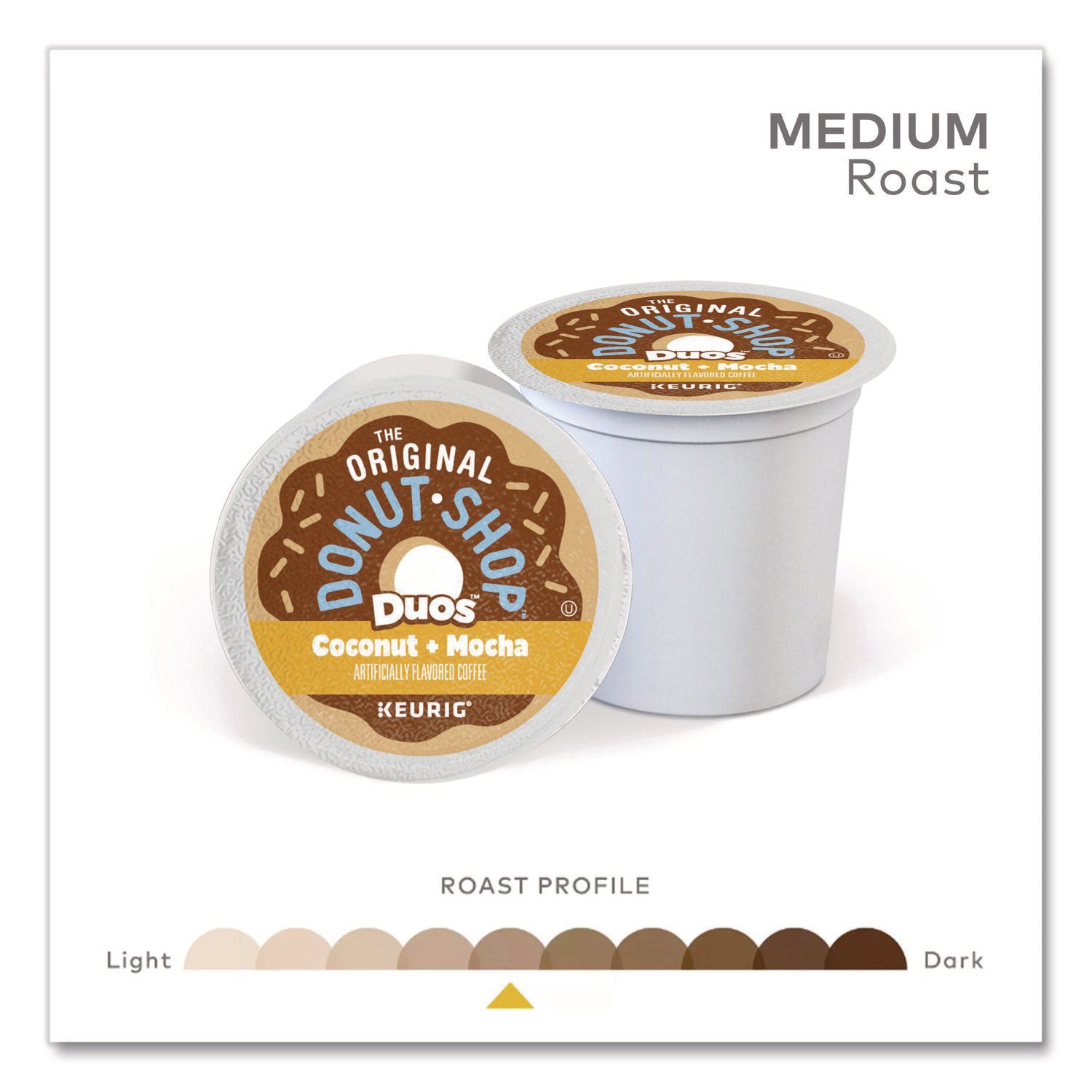 Compatible with Keurig Brewer - Regular - Medium - K-Cup, Pod - Coconut Mocha - Kosher - 24 / Box