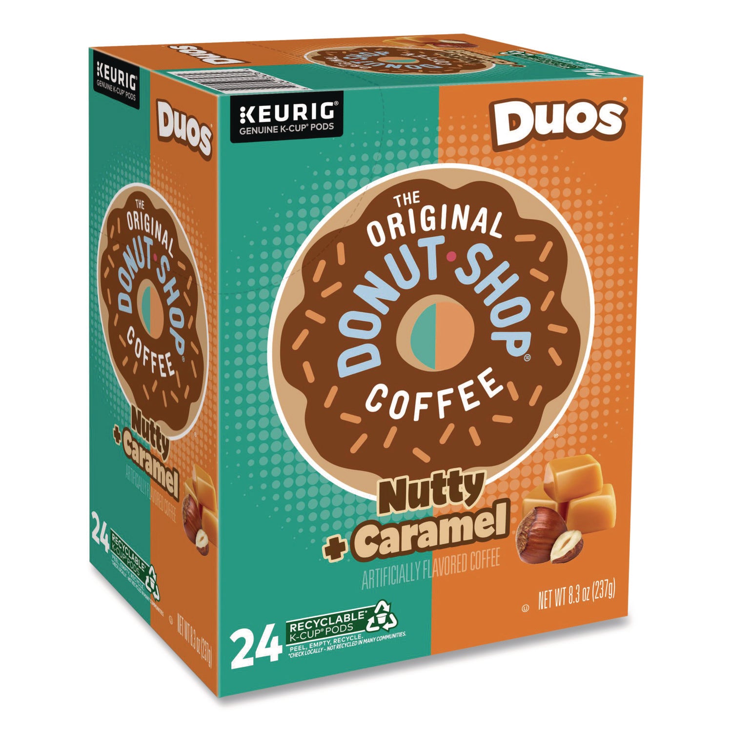 Compatible with Keurig Brewer - Medium - K-Cup - Nutty + Caramel - 24 / Box