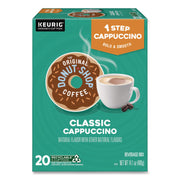Dark - 0.7 oz - 20 K-Cup - K-Cup - Cappuccino, Classic - Kosher - 4 / Carton