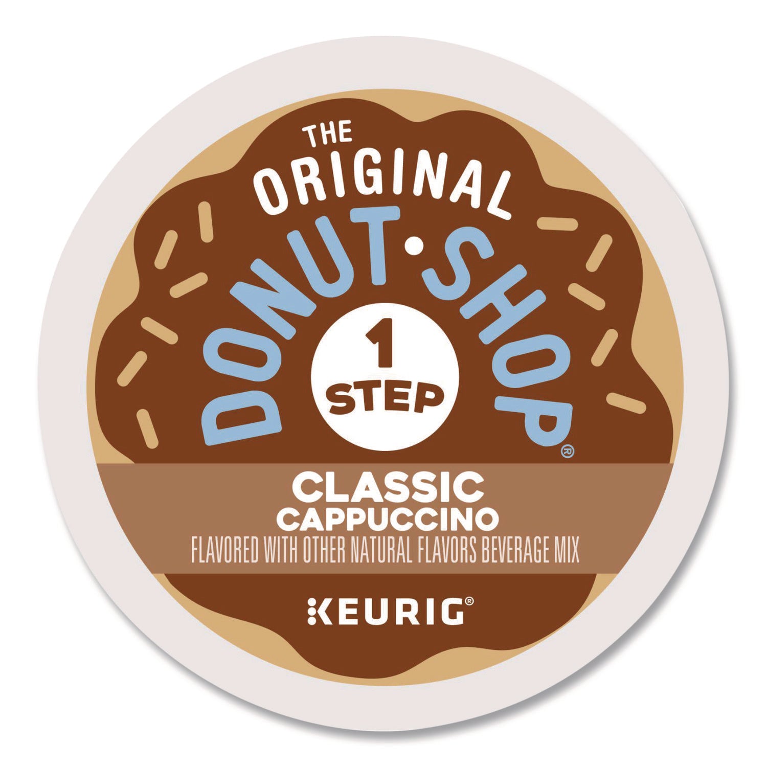 Dark - 0.7 oz - 20 K-Cup - K-Cup - Cappuccino, Classic - Kosher - 4 / Carton