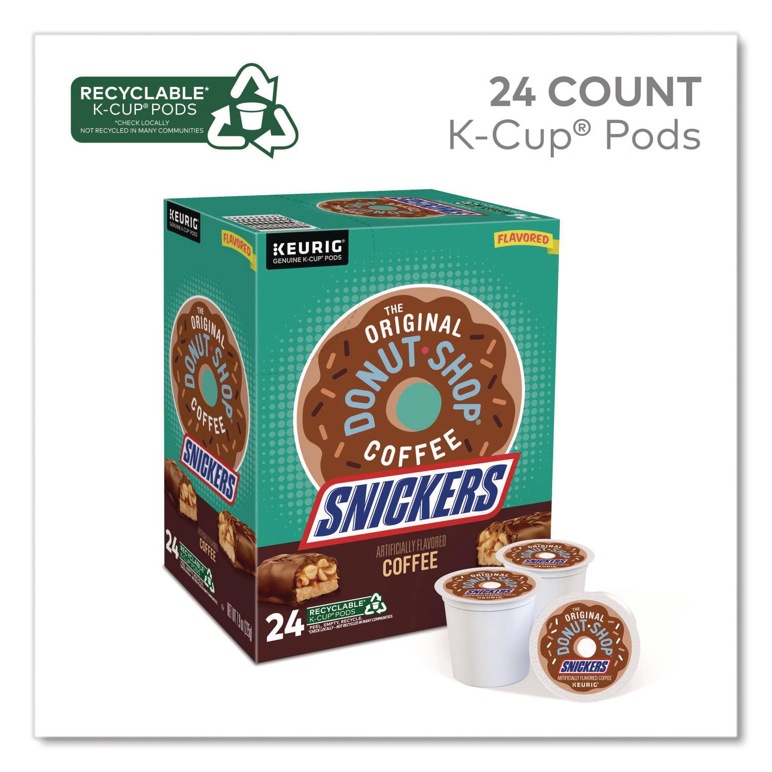 Compatible with Keurig K-Cup Brewer - Mild - 24 / Box