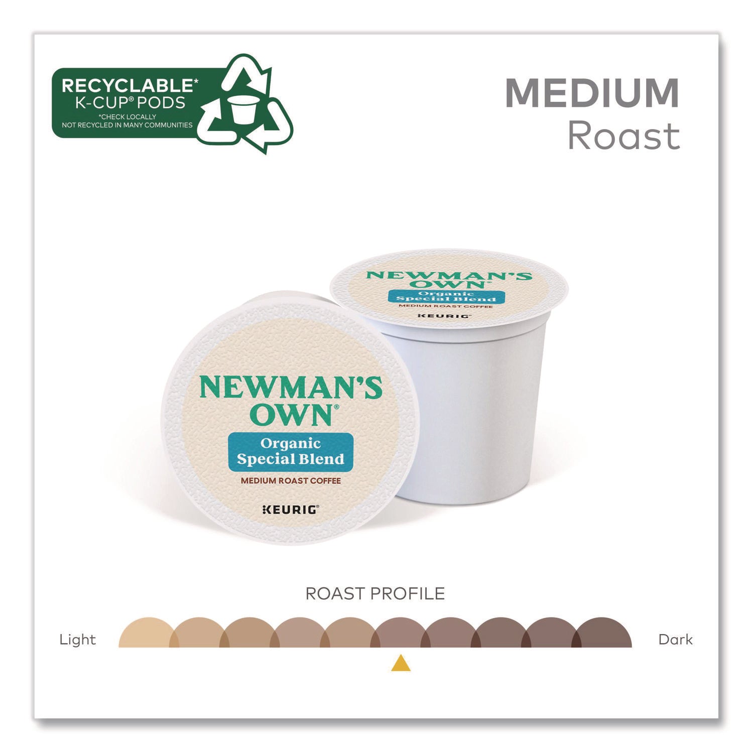 Compatible with Keurig Brewer - American - Medium - K-Cup, Pod - Special Blend - Kosher - 24 / Box