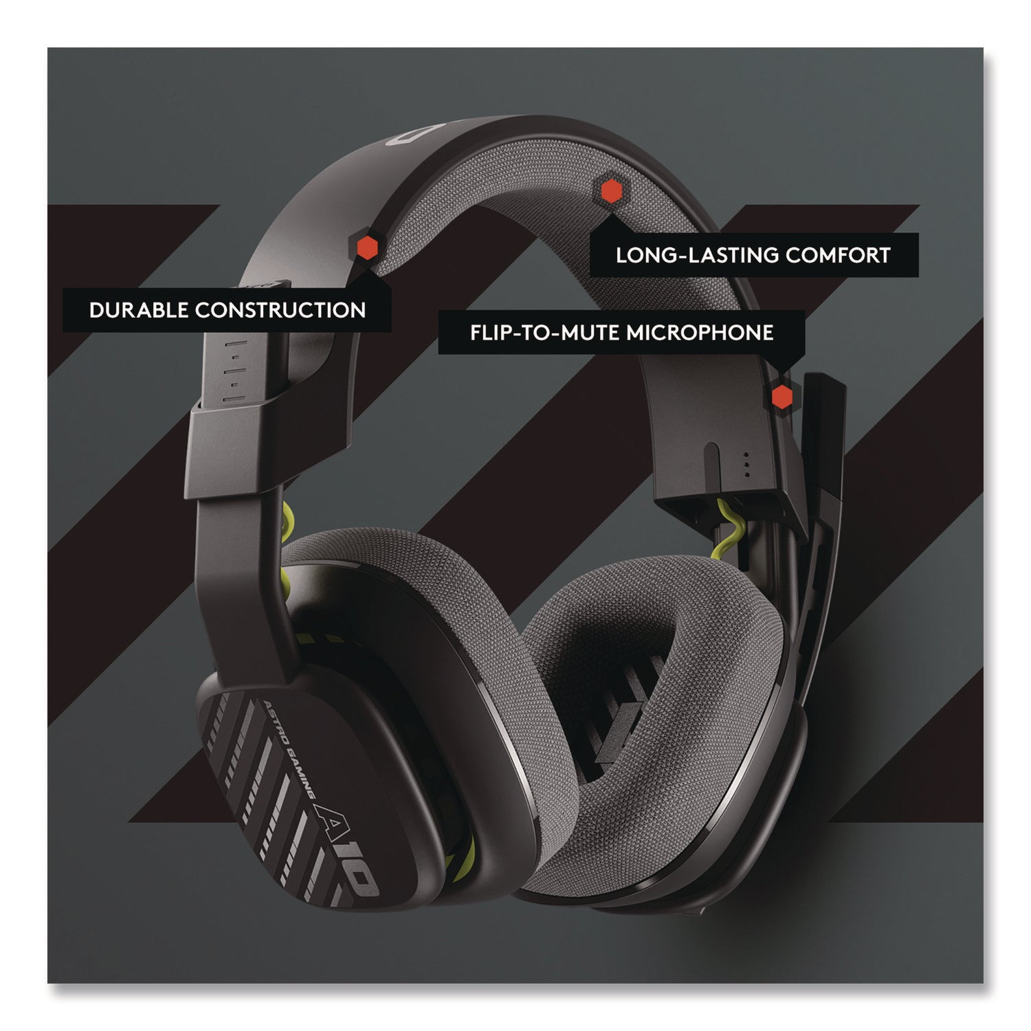 Astro 10 Gen 2 Over-the Ear Gaming Headset with Mic for XBOX, Black