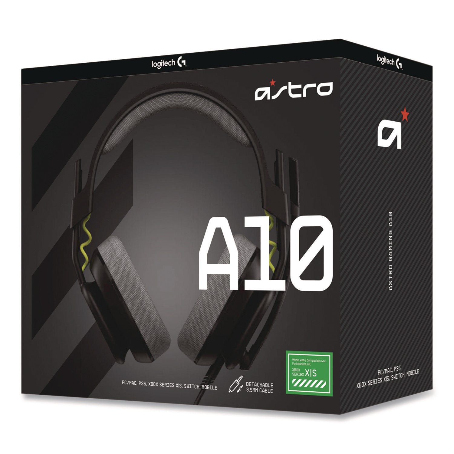 Astro 10 Gen 2 Over-the Ear Gaming Headset with Mic for XBOX, Black