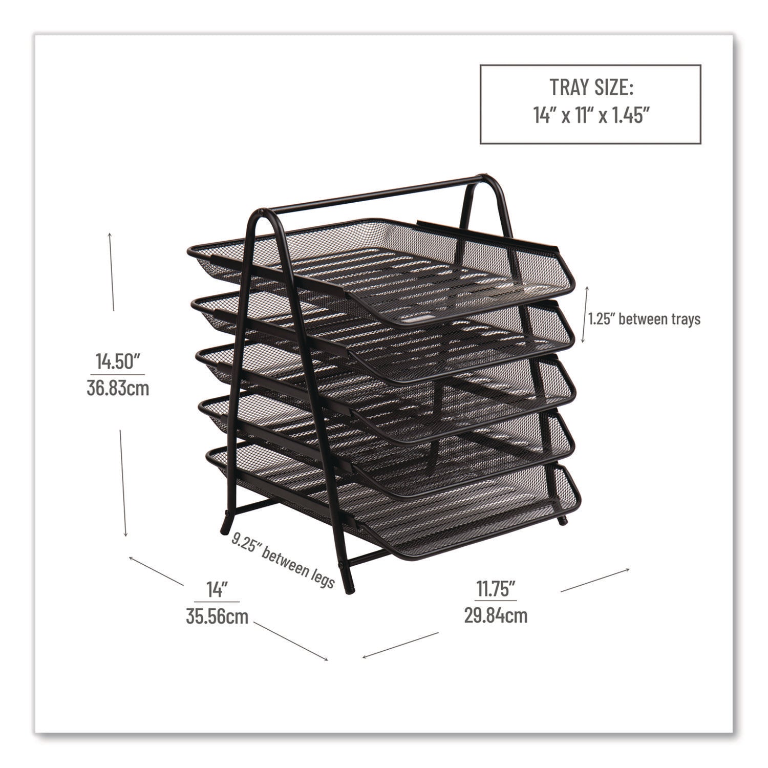 ORGANIZER,MESH,PAPER,TRAY