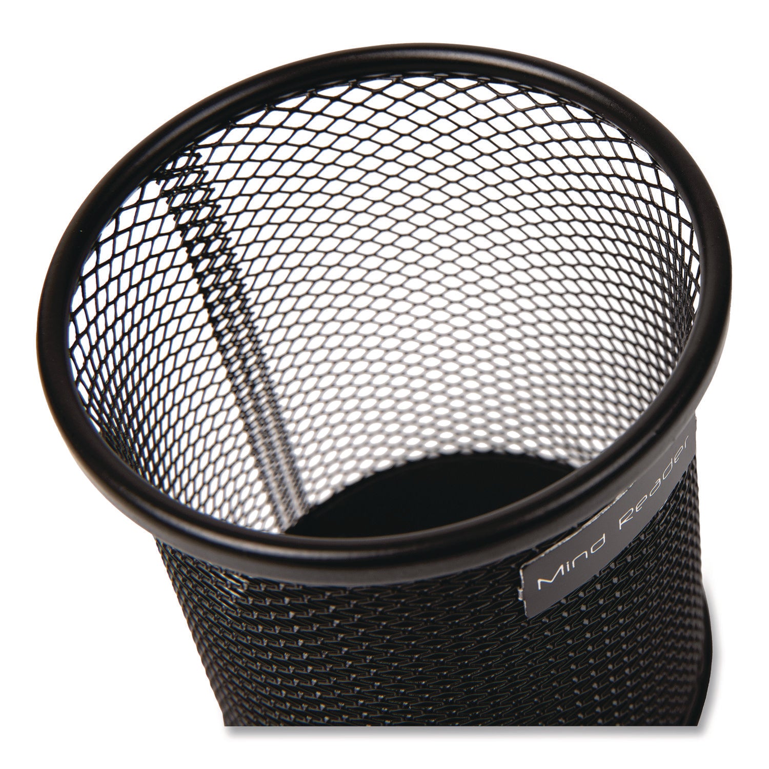 3.8" Height x 3.5" Width - Metal Mesh - Black - Sturdy, Durable, Lightweight, Portable - 3 / Pack