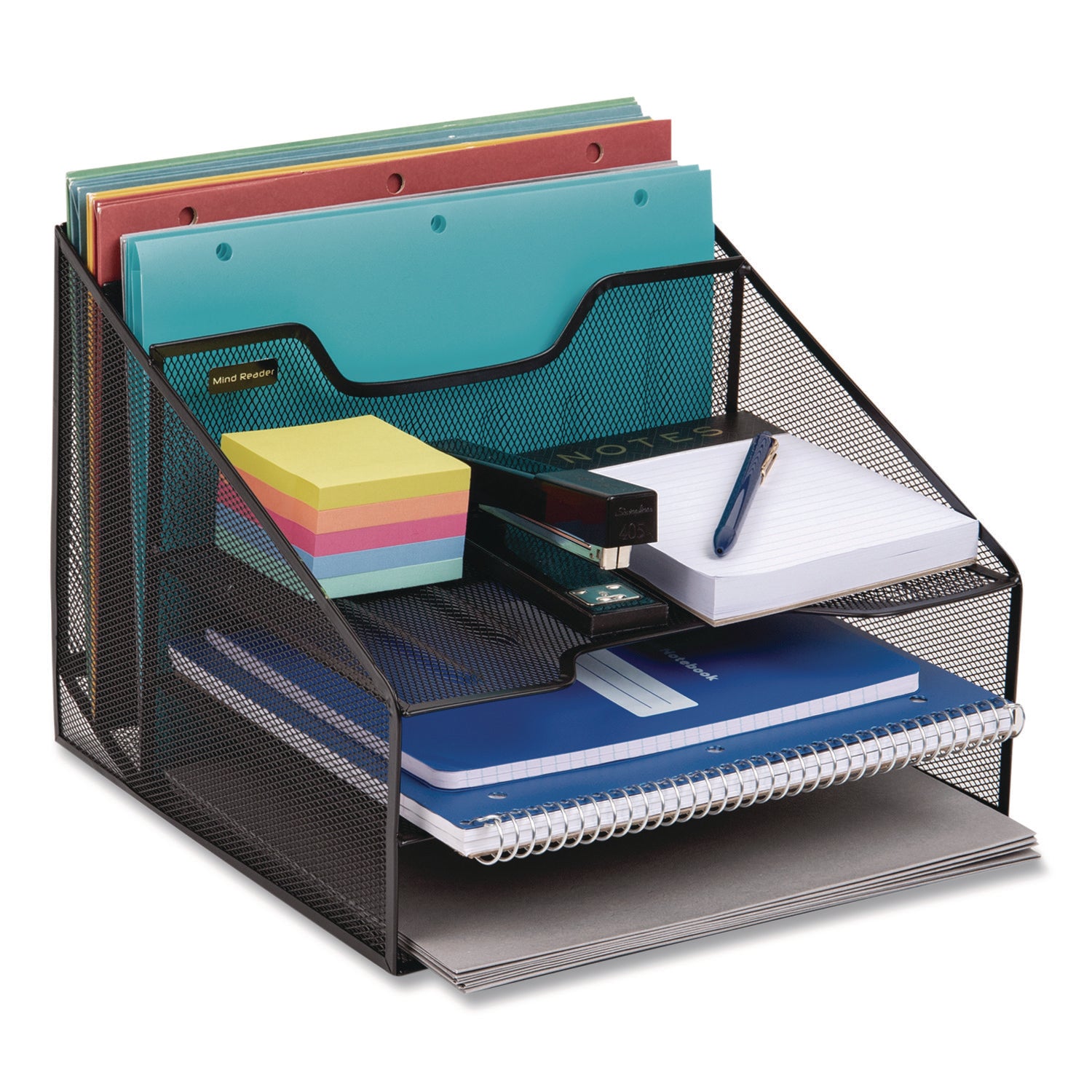 ORGANIZER,MESH,METAL,FILE