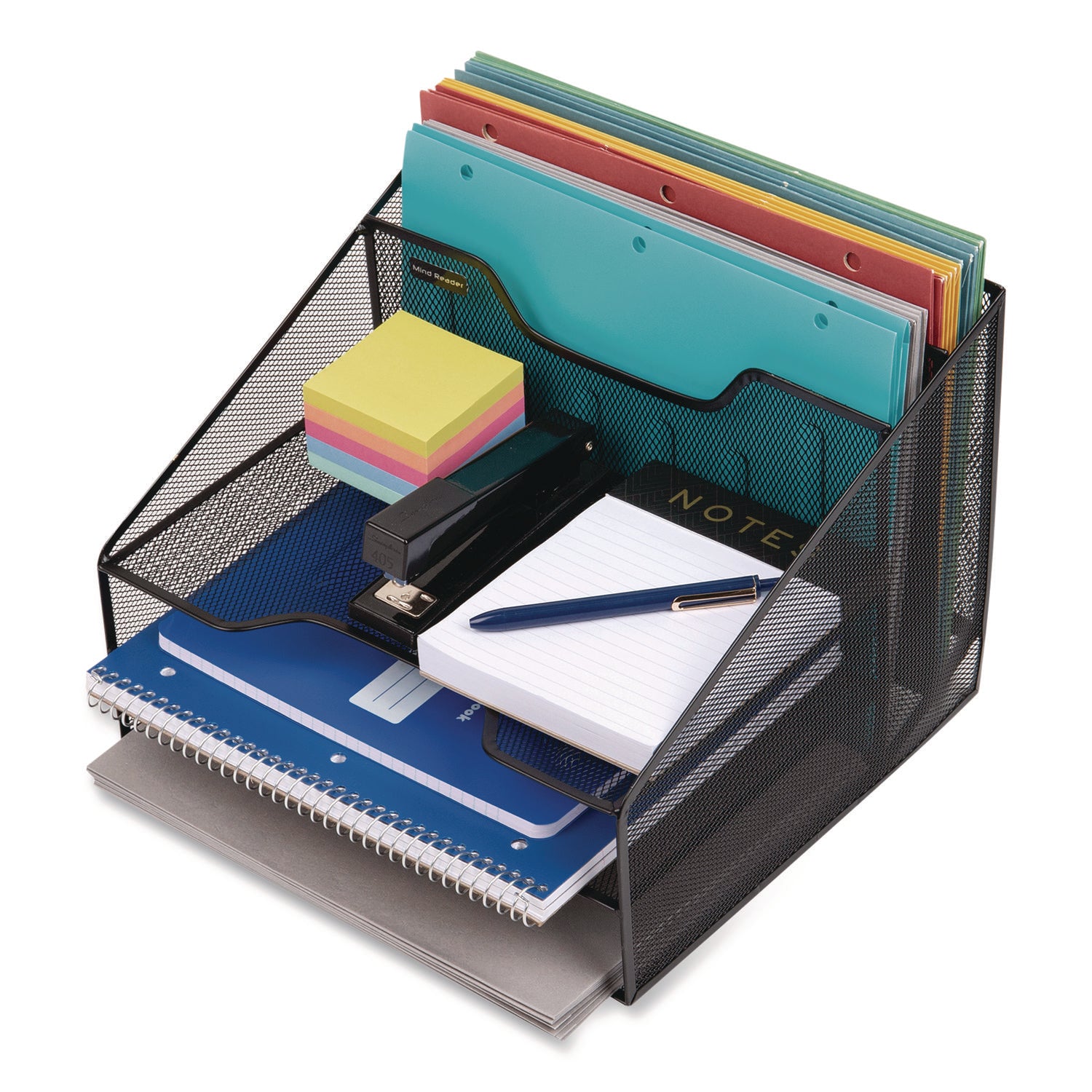 ORGANIZER,MESH,METAL,FILE