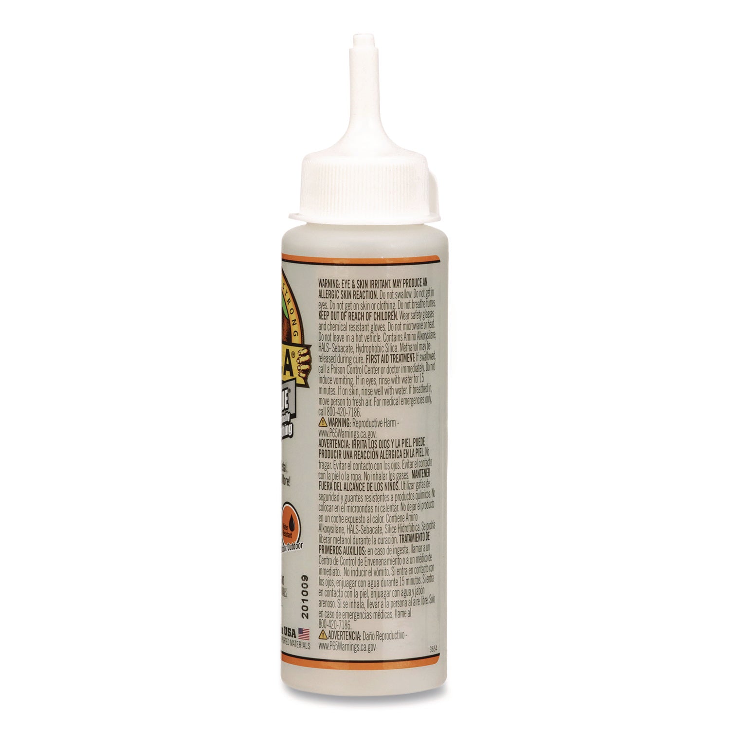 Clear Gorilla Glue, 5.75 oz, Dries Clear