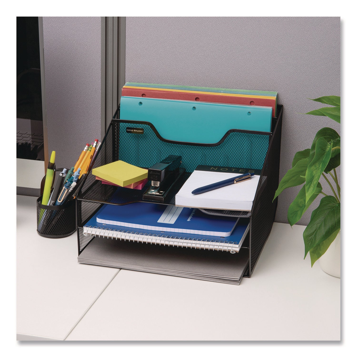 ORGANIZER,MESH,METAL,FILE