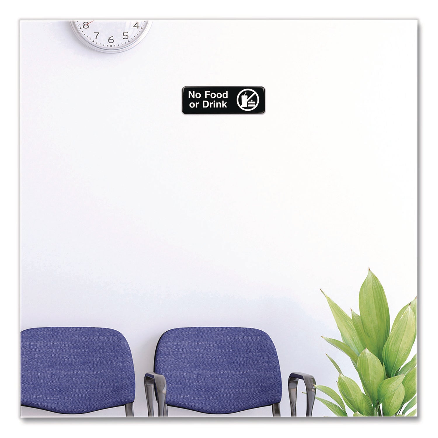 SIGN,NOF&D,9X3,BLK,3PK