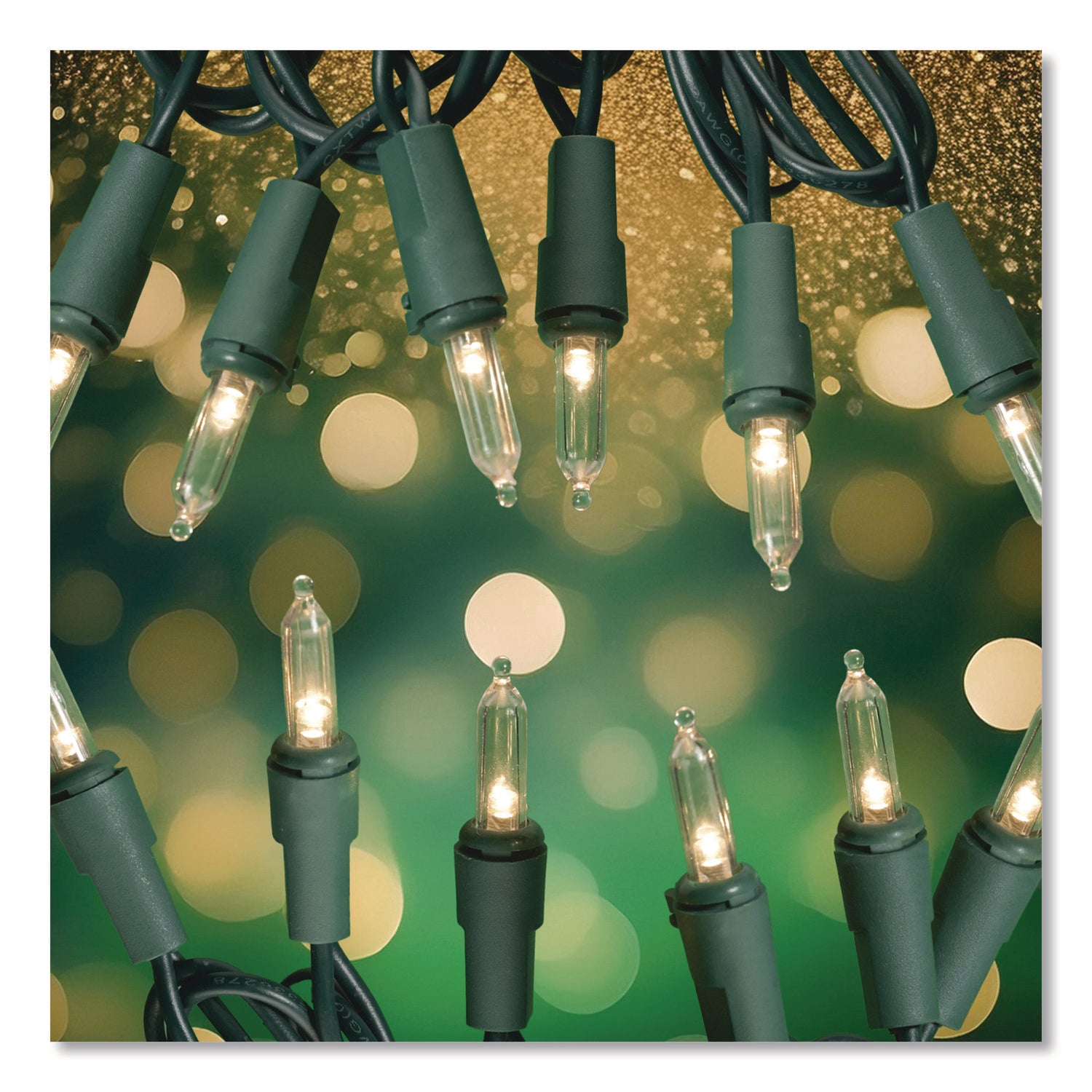 LIGHT,STRING,GRN,WIRE