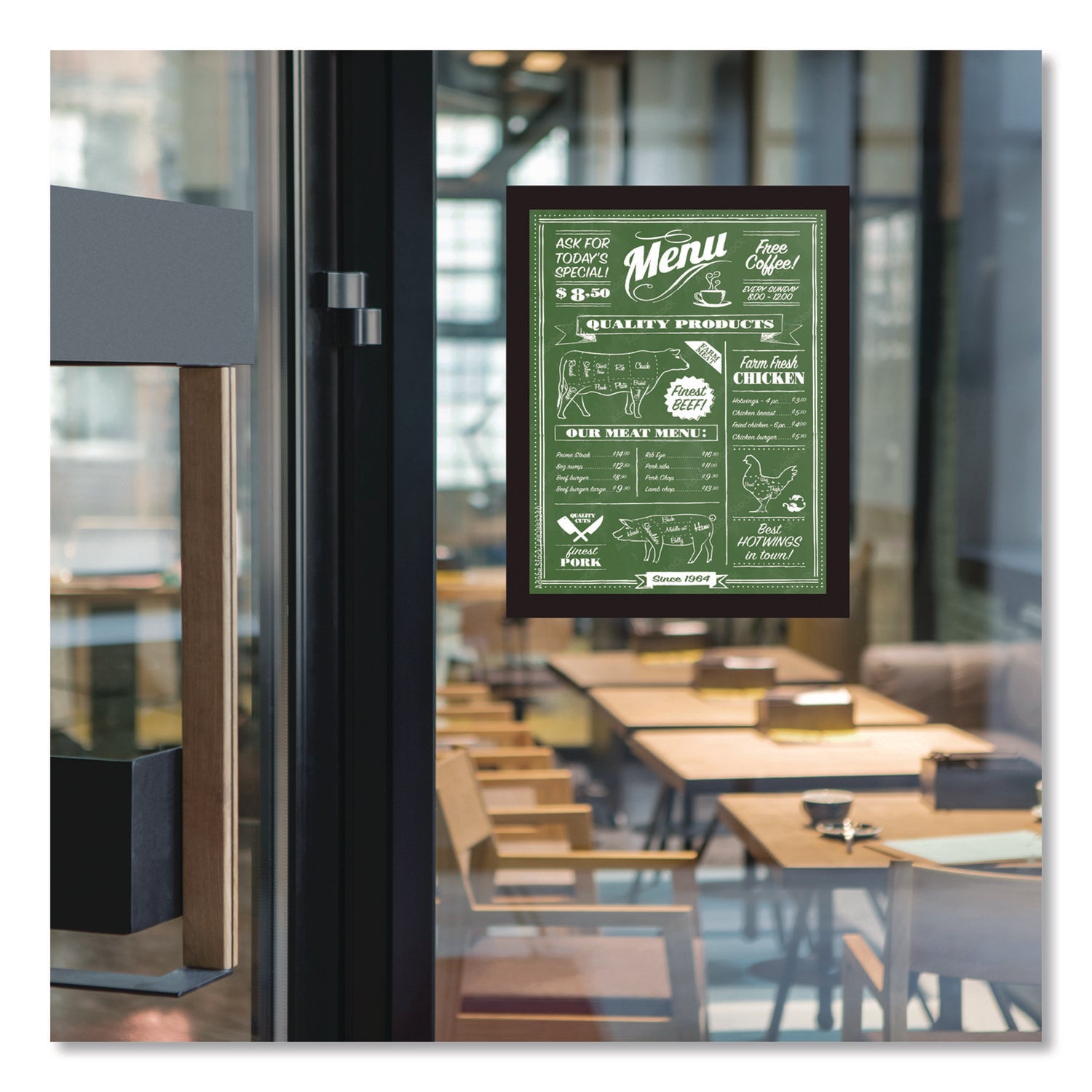 SIGN,8.5X11,FLEX,PKT,5PK