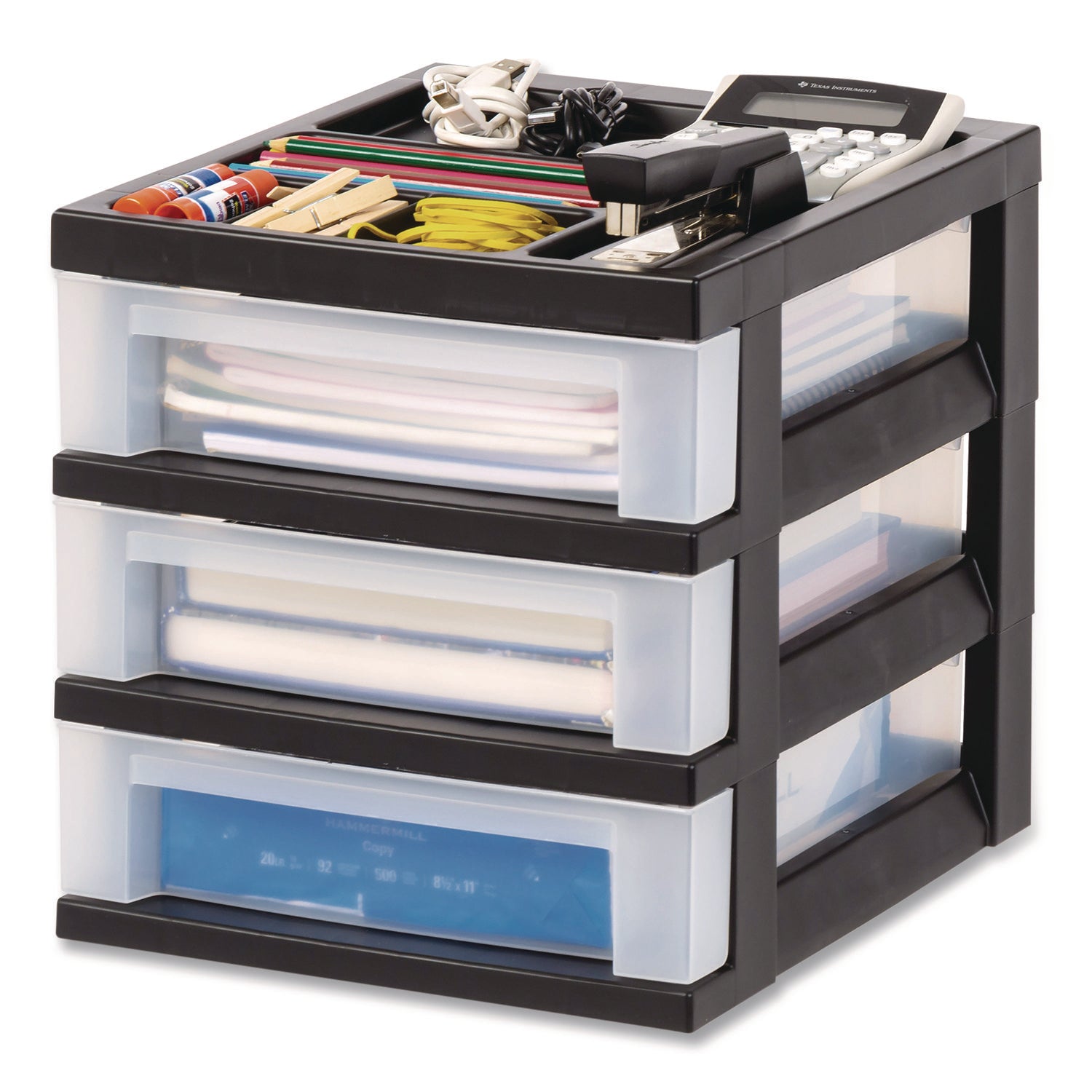 ORGANIZER,3DRAWER,DESKTOP