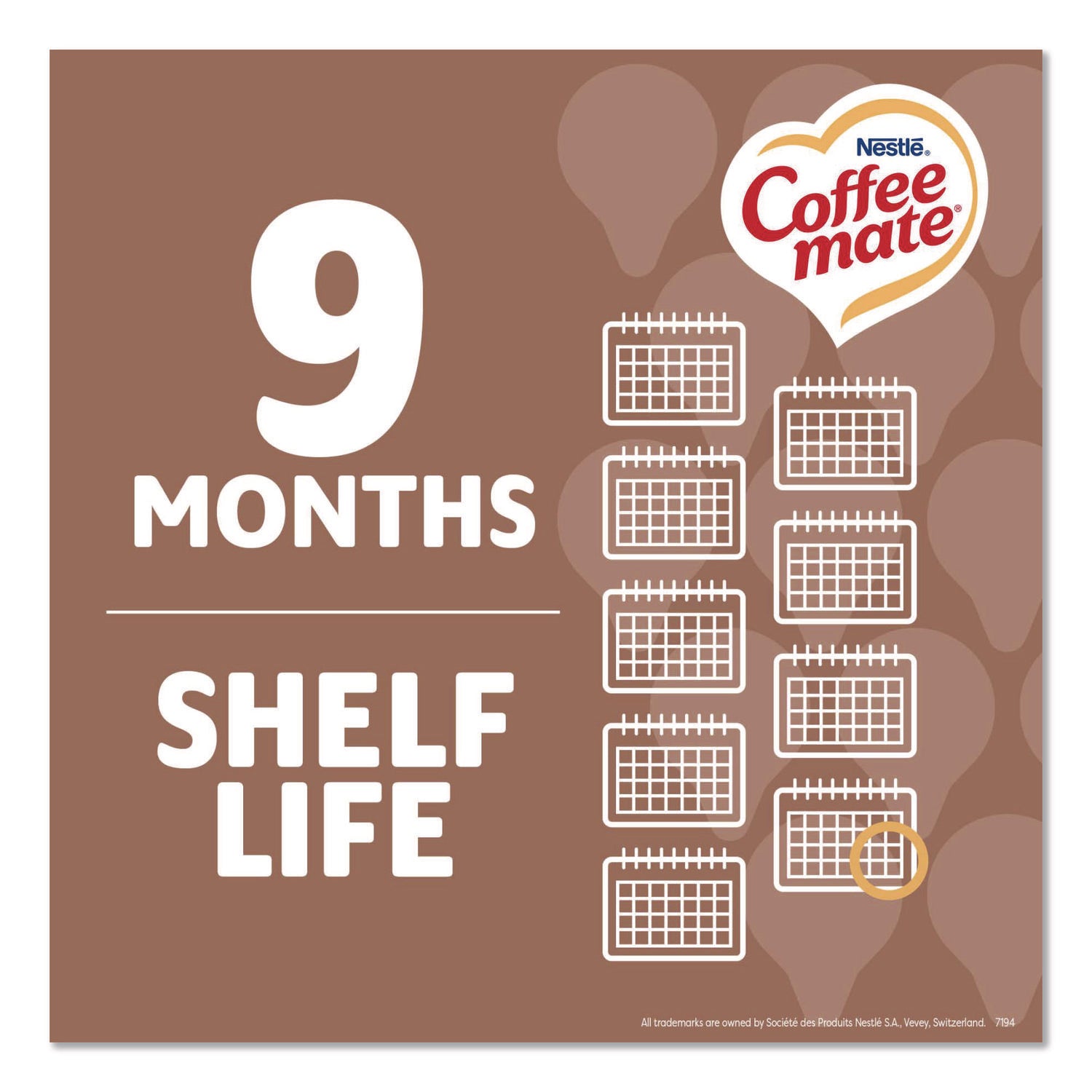 Coffee mate Oat Milk Vanilla Liquid Creamer Singles, Vanilla Flavor, 50/Box, 4 Boxes per Carton