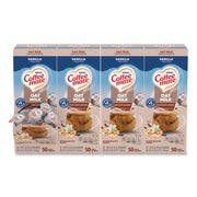 Coffee mate Oat Milk Vanilla Liquid Creamer Singles, Vanilla Flavor, 50/Box, 4 Boxes per Carton