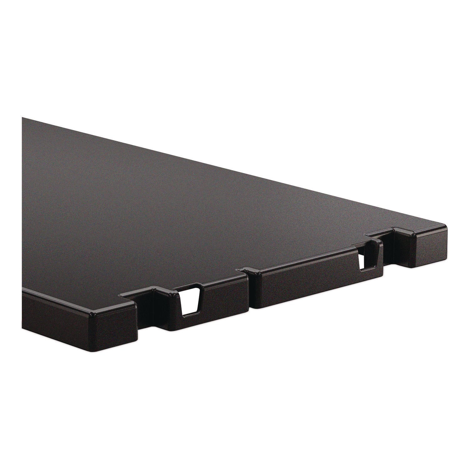 Adjustable Shelf for Suncast Commercial Full-Size Housekeeping Carts HKC1000/HKC2000, Plastic, Black
