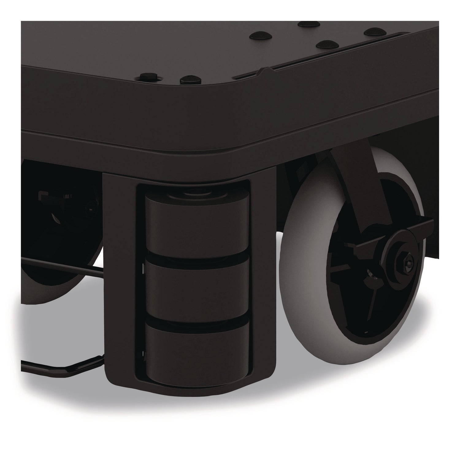 Bumper Kit For Full Size Housekeeping Carts for HKC1000/HKC2000, Plastic, Black, 4 Bumpers
