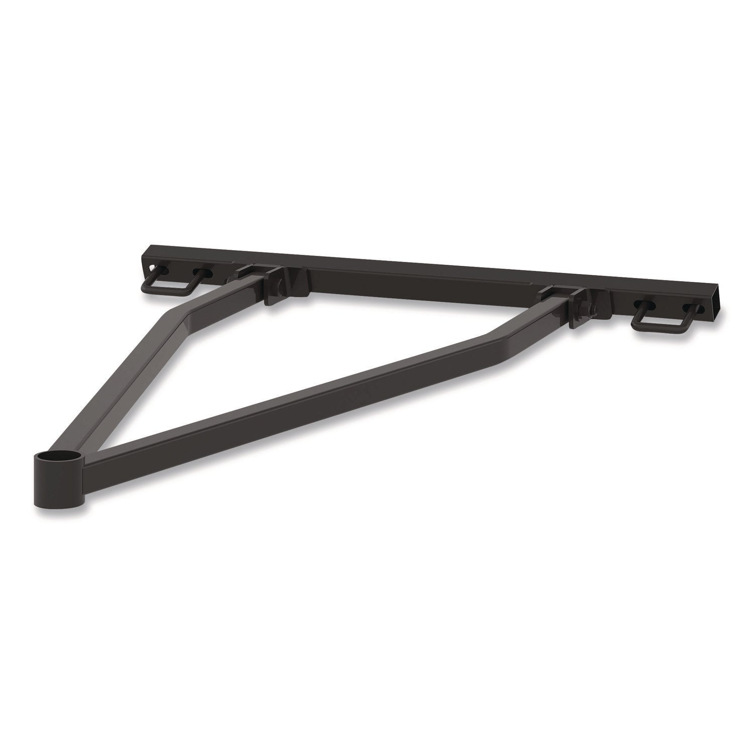 Tilt Tow Rack for Suncast Commercial 2 cu yd Tilt Trucks, Steel, Black