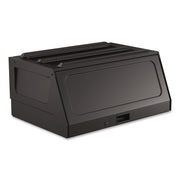 Lockable Hood Accessory for Suncast Commercial Full-Size Housekeeping Carts HKC1000/HKC2000, Plastic, Black