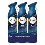 Febreze Air Freshener Spray, Ocean Scent, 8.8 fl oz, 3 Pack