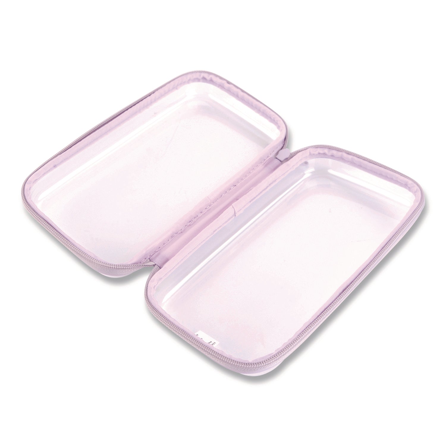 Pencil Pouch, 9.25 x 5.12 x 2.17, Clear/Randomly Assorted Color