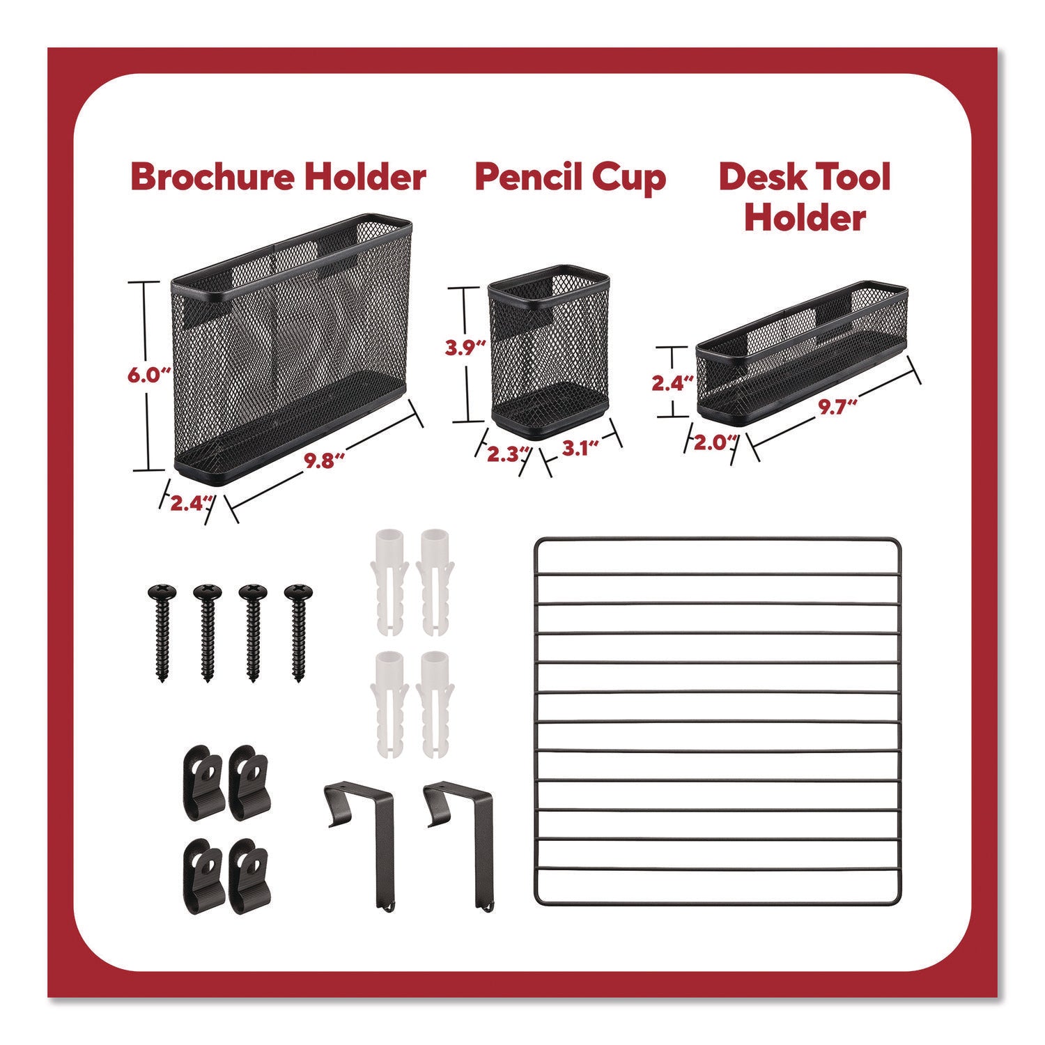 ORGANIZER,MESH,WALL