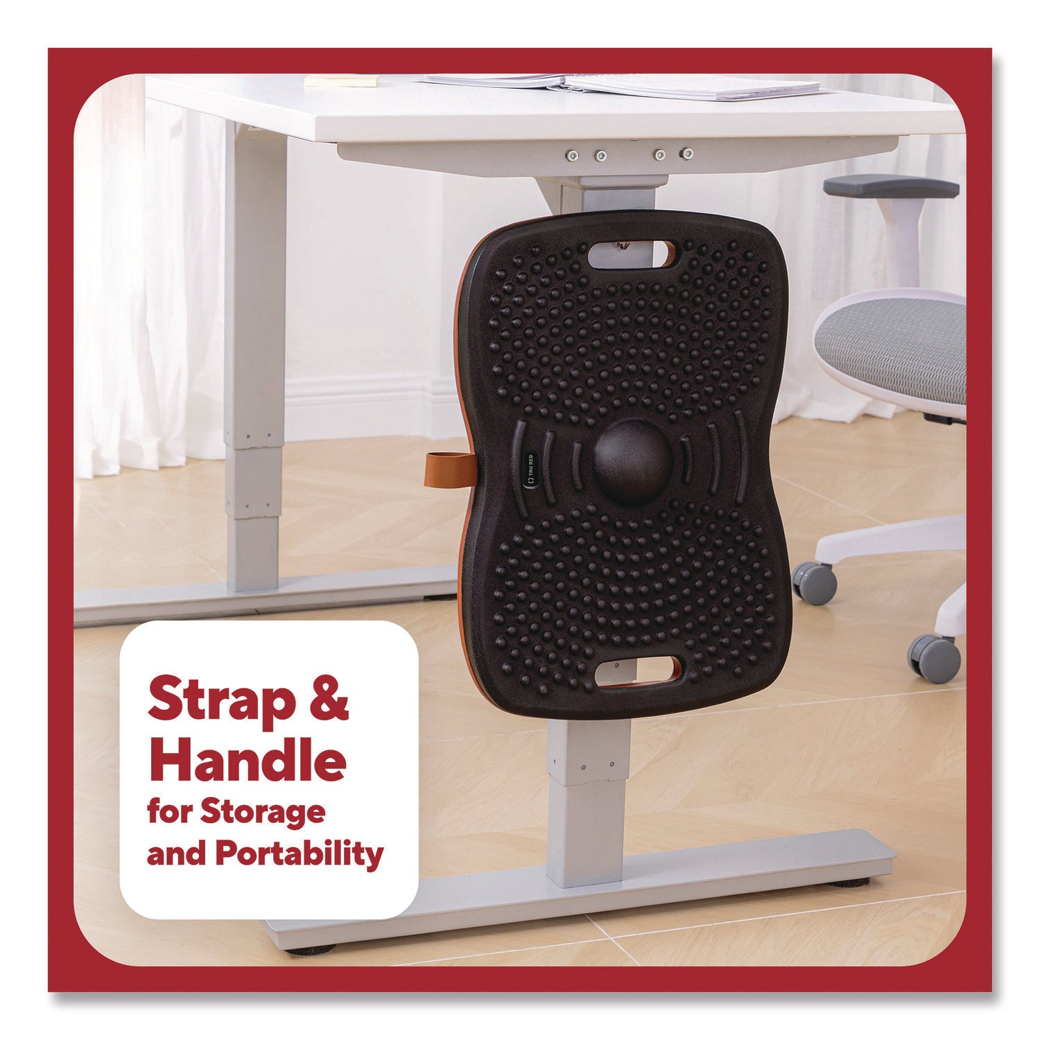 Anti-Fatigue Balance Board, 19.68 x 13.97, Black