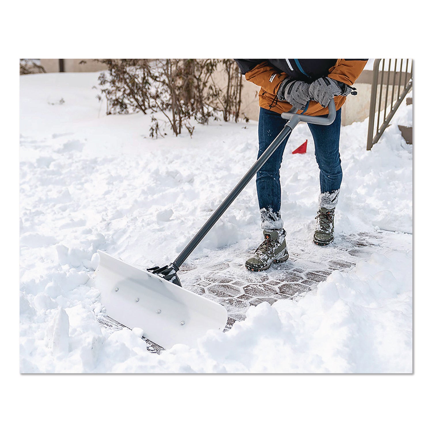 UHMW Snow Pusher, 30" Width, 55" Length