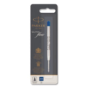 Parker Ballpoint Pen Refill - Medium Point - Blue Ink - 1 Each