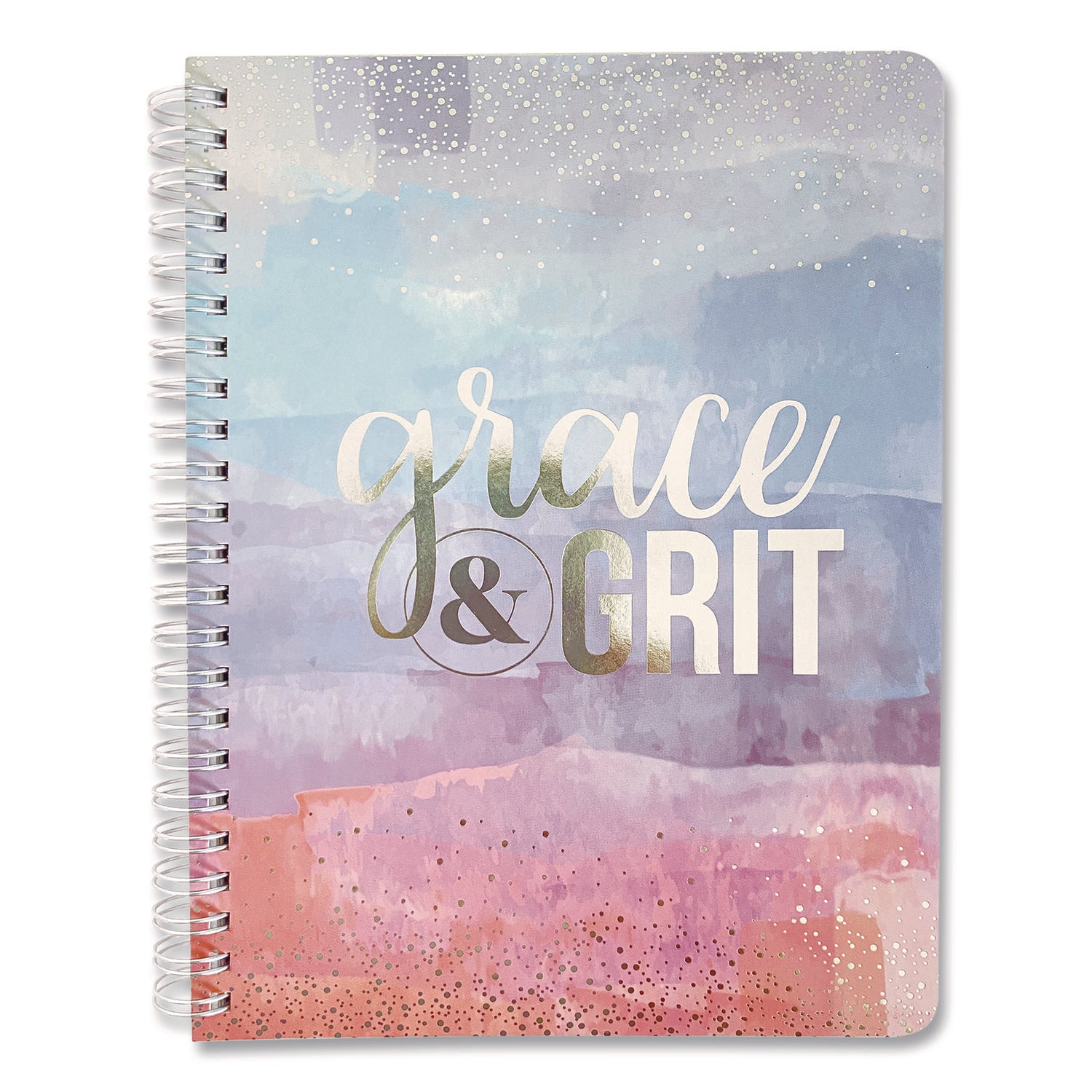 Silver Lining Hardcover Journal, Medium/College Rule, Randomly Assorted Cover Color, (100) 7.75 x 5.8 Sheets