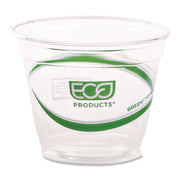 9 fl oz - Clear - Polylactic Acid (PLA) - Cold Drink - 50/Pack - 20 / Carton