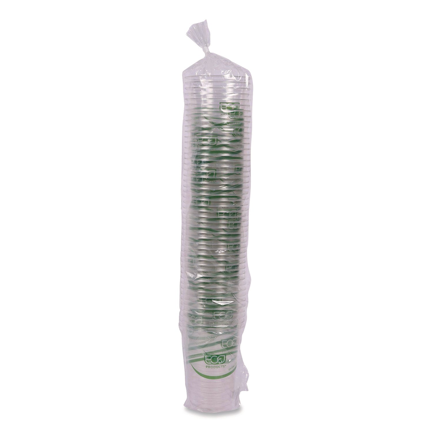 GreenStripe Renewable and Compostable Cold Cups Convenience Pack, 16 oz, Plastic, Clear, 50/Pack