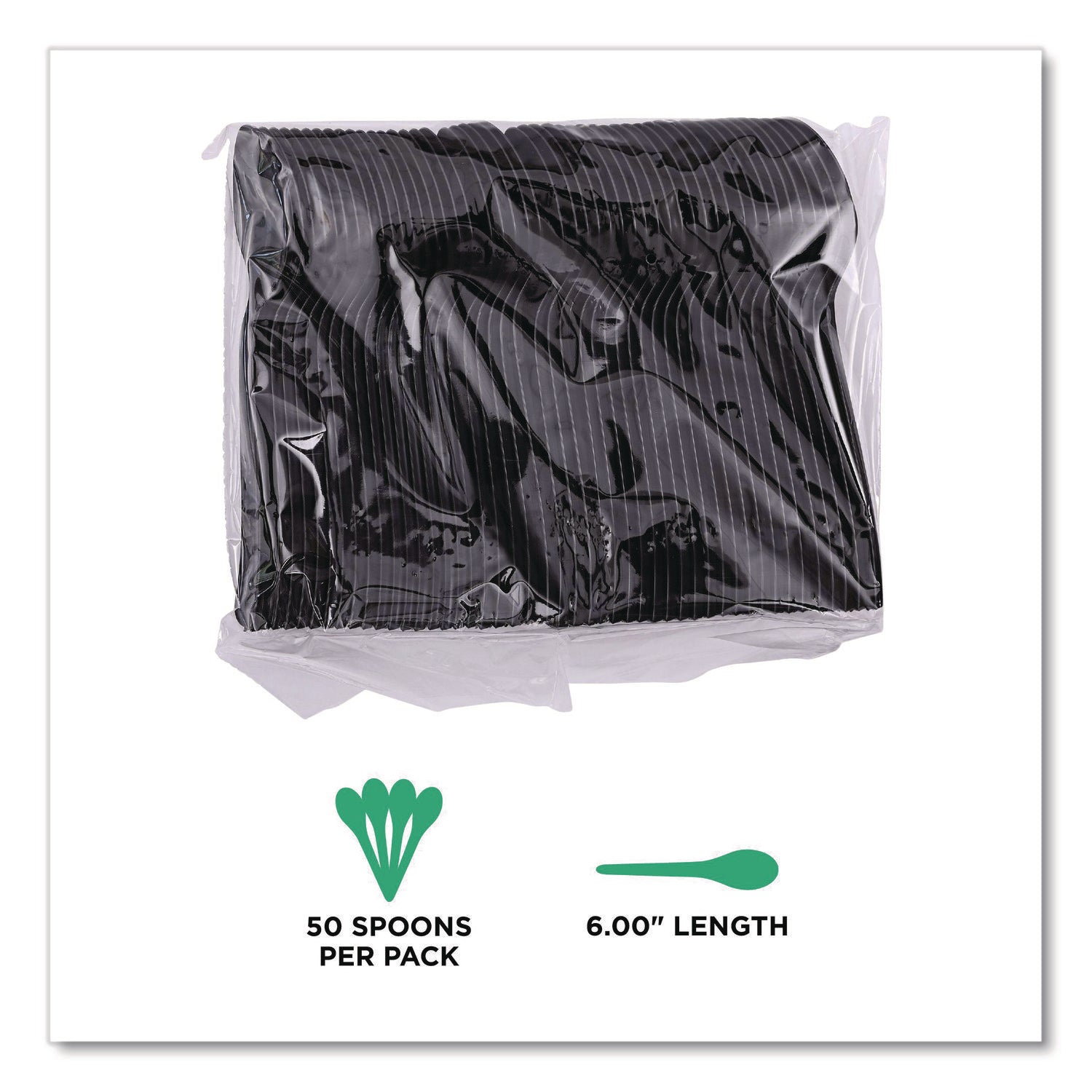 Black - 50/Pack - 20 / Carton