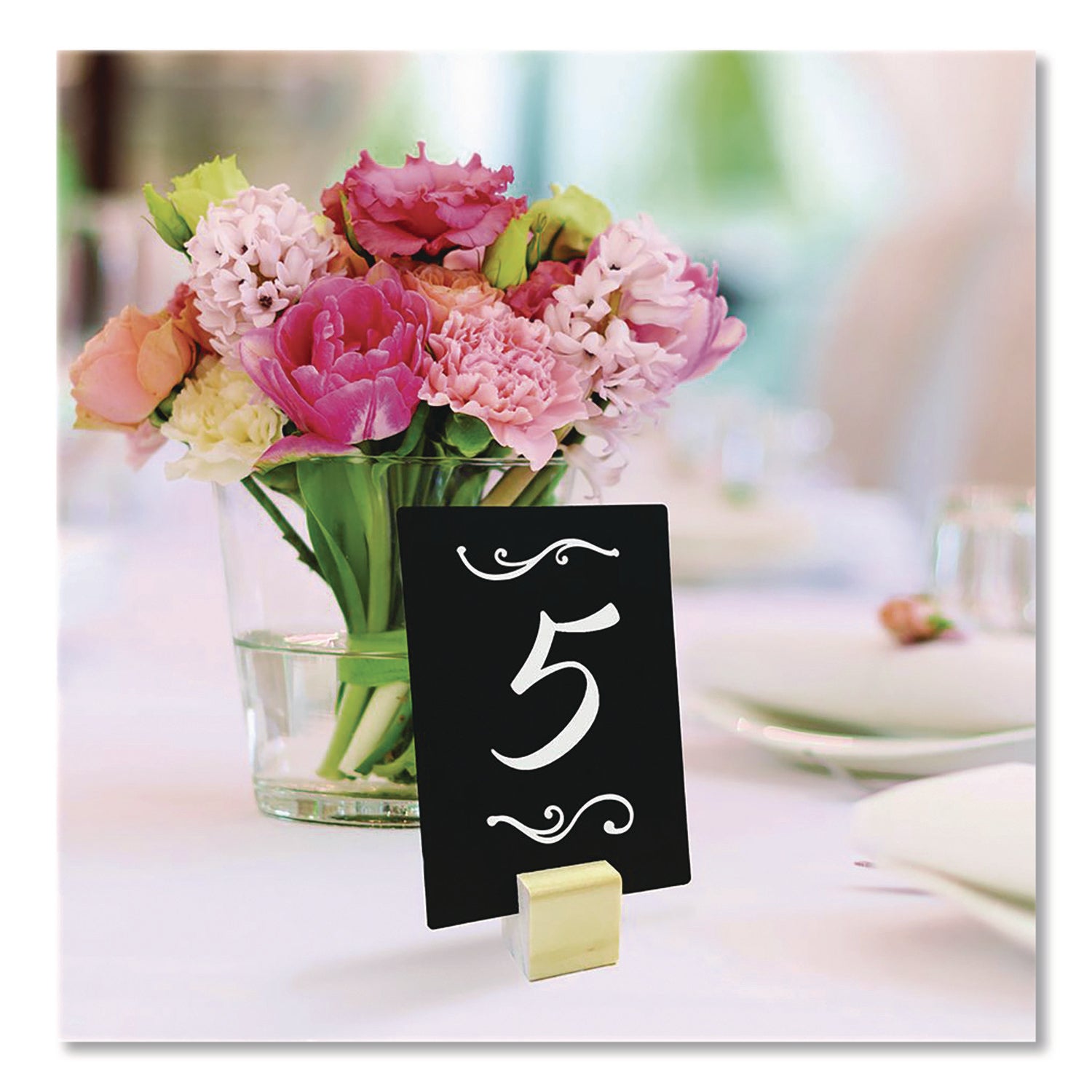 TEA,TEAK,TAG,HOLDER,6/PK