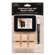TEA,TEAK,TAG,HOLDER,6/PK