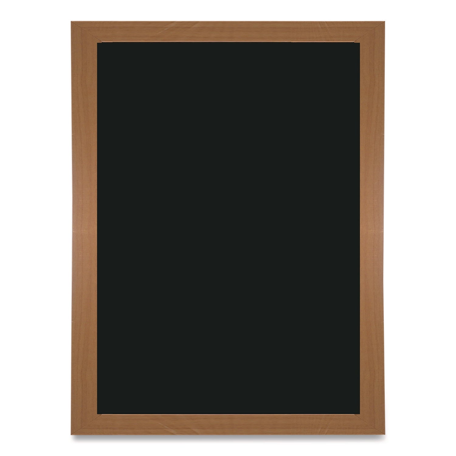 Chalkboard Sign, Black Surface, Brown Frame, 12 x 16