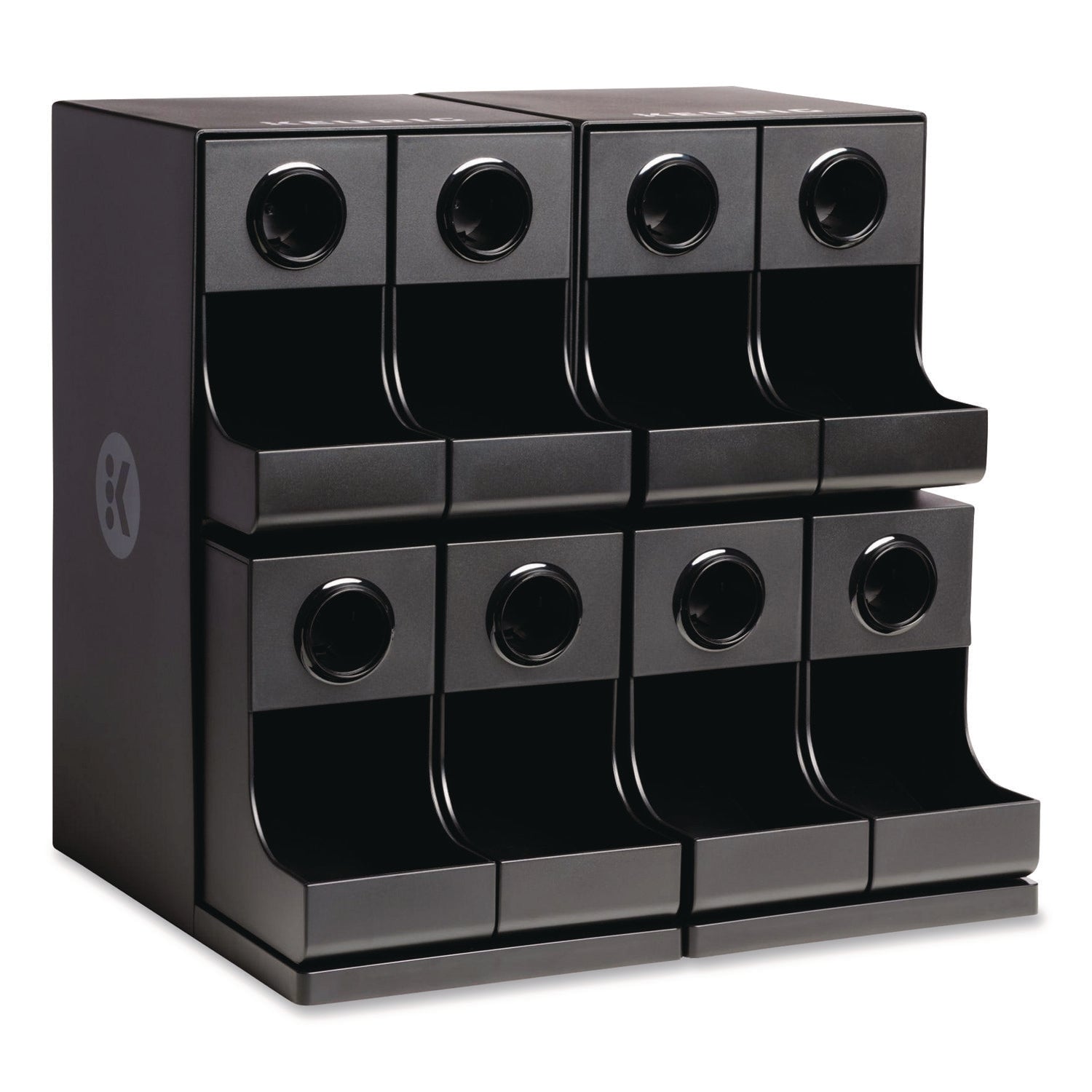 Keurig K-Cup Modular Merchandiser - 8 x Coffee/Tea Pod - Black - Plastic - 1 Each