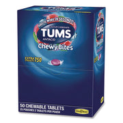 For Heartburn, Acid Indigestion, Sour Stomach, Upset Stomach, Chest Congestion - Assorted Berries - 2 Tablets/Packet - 25 / Box