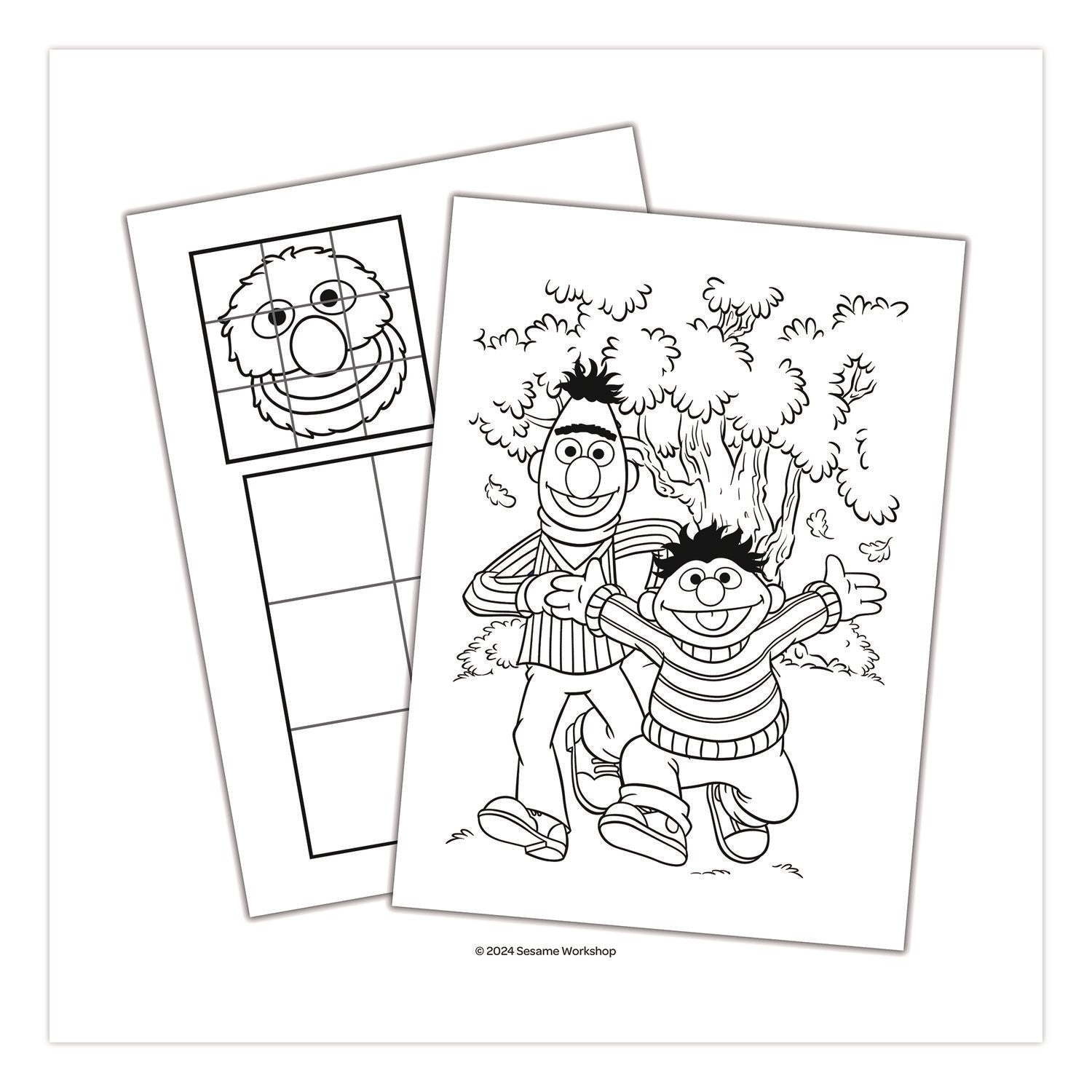 Sesame Street Favorite Friends Jumbo Coloring and Activity Book, 10.75 x 7.75, 64 Pages