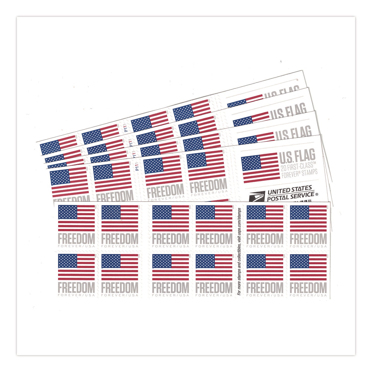STAMP,FOREVER,FLAG100